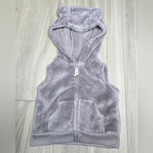 Carters Baby Girl Hooded Vest